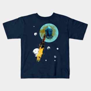 Up To The Moon : Lisk Edition Kids T-Shirt